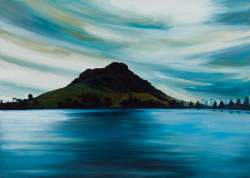 Ko Mauao te Maunga.  2008, oil on canvas, 502 x 705mm.   web