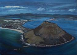 Mt Maunganui.  2008, oil on canvas, 602 x 852mm.  web