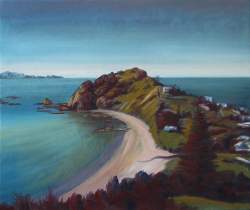 Tapeka Point.  2008, oil on canvas, 507 x 607mm.  web