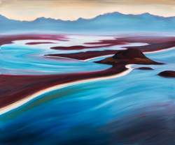 Tauranga Moana.   2008, oil on canvas, 540 x 652mm.  web